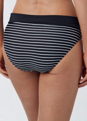 Abecita Wild in Stripe bikiniunderdel med vikbar kant 38-48 mönstrad