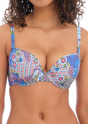 Freya Swim Boho Breeze bikiniöverdel formpressad D-J kupa multi
