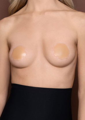 Bye Bra Silicone Nipple Covers beige