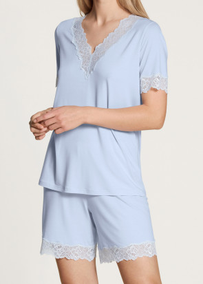 Calida Elegant Dreams Harmony Blue kort pyjamas XXS-L