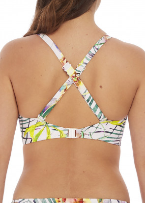Fantasie Swim Playa Blanca bikiniöverdel plunge D-M kupa mönstrad