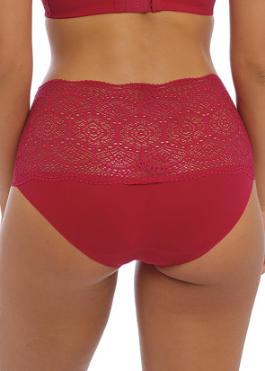 Fantasie Lace Ease Red Invisible brieftrosor One Size