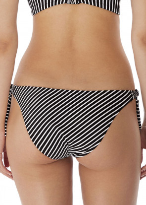 Freya Swim Beach Hut bikiniunderdel med sidknytning XS-XL svart
