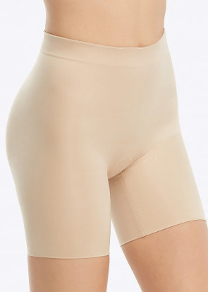 Suit Your Fancy Booty Booster Mid-Thigh - Beige